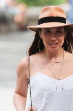 MYLEENE KLASS Arrives at Smooth Radio in London 05/09/2020