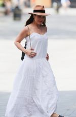 MYLEENE KLASS Arrives at Smooth Radio in London 05/09/2020