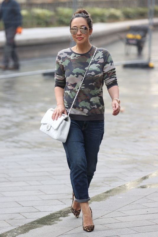 MYLEENE KLASS Arrives at Smooth Radio in London 05/14/2020