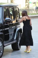 MYLEENE KLASS Arrives at Smooth Radio in London 05/28/2020