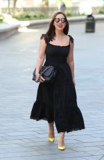 MYLEENE KLASS Arrives at Smooth Radio in London 05/28/2020