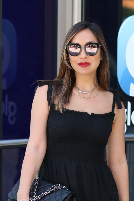 MYLEENE KLASS Arrives at Smooth Radio in London 05/28/2020