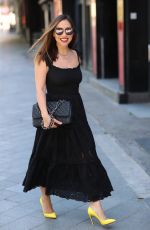 MYLEENE KLASS Arrives at Smooth Radio in London 05/28/2020