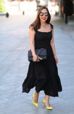 MYLEENE KLASS Arrives at Smooth Radio in London 05/28/2020