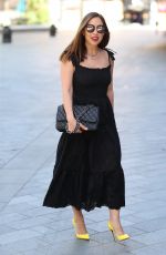 MYLEENE KLASS Arrives at Smooth Radio in London 05/28/2020