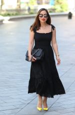 MYLEENE KLASS Arrives at Smooth Radio in London 05/28/2020