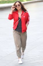 MYLEENE KLASS Arrives at Smooth Radio Show in London 05/05/2020