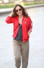 MYLEENE KLASS Arrives at Smooth Radio Show in London 05/05/2020