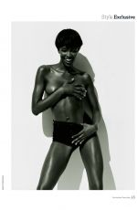 NAOMI CAMPBELL in The Sunday Times Style, May 2020