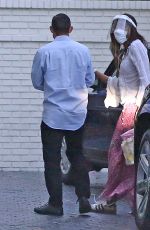 NAOMI CAMPBELL Wearing Face Mask and Shields Out in London 05/27/2020