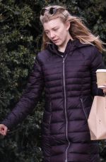 NATALIE DORMER and David Oakes Out with Their Dog in London 05/01/2020