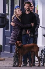 NATALIE DORMER and David Oakes Out with Their Dog in London 05/01/2020