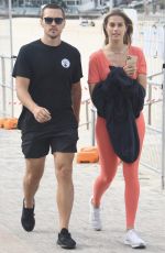 NATALIE ROSER and Harley Bonner Out in Sydney 05/13/2020
