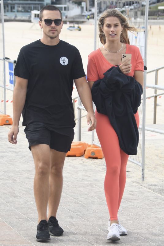 NATALIE ROSER and Harley Bonner Out in Sydney 05/13/2020