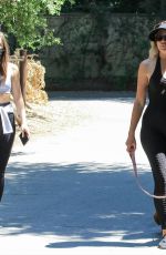 NATASHA ALAM and ANNA WALL Out with Their Dog Out in Los Angeles 05/27/2020