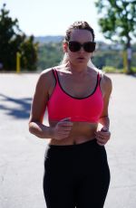 NATASHA ALAM and ANNA WALT Out Hiking in Bel Air 05/14/2020
