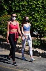 NATASHA ALAM and ANNA WALT Out Hiking in Bel Air 05/14/2020