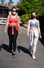 NATASHA ALAM and ANNA WALT Out Hiking in Bel Air 05/14/2020