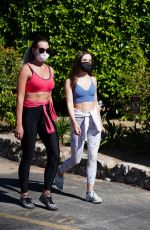 NATASHA ALAM and ANNA WALT Out Hiking in Bel Air 05/14/2020