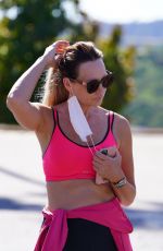 NATASHA ALAM and ANNA WALT Out Hiking in Bel Air 05/14/2020
