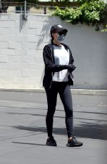 NAYA RIVERA Out and About in Los Angeles 05/08/2020