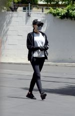 NAYA RIVERA Out and About in Los Angeles 05/08/2020
