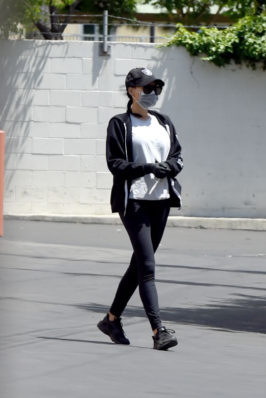 NAYA RIVERA Out and About in Los Angeles 05/08/2020