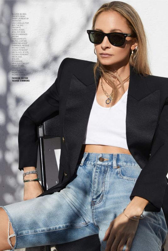 NICOLE RICHIE in Marie Claire Magazine, Summer 2020