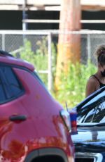 NICOLE RICHIE Wearing a Mack Out in Los Angeles 05/25/2020