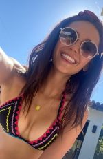 NINA DOBREV in Bikini at Her Home - Instagram Photos 05/05/2020