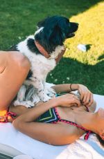 NINA DOBREV in Bikini at Her Home - Instagram Photos 05/05/2020