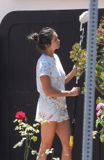 NINA DOBREV Outside Her House in West Hollywood 05/28/2020