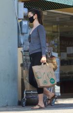 ODETTE ANNABLE Shopping at Wholes Foods in Los Angeles 05/11/2020