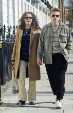 OLIVIA COOKE and Ben Hardy Out Kissing in Primrose Hills 03/23/2020
