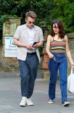 OLIVIA COOKE and Ben Hardy Out Shopping in Primrose Hills 04/10/2020