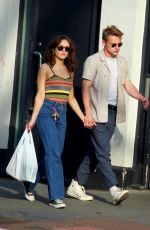 OLIVIA COOKE and Ben Hardy Out Shopping in Primrose Hills 04/10/2020