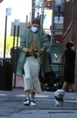 OLIVIA PALERMO Out with Her Dog in Brooklyn 05/05/2020