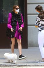 OLIVIA PALERMO Out with Her Dog in Brooklyn 05/24/2020