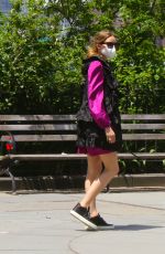 OLIVIA PALERMO Out with Her Dog in Brooklyn 05/24/2020