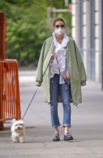 OLIVIA PALERMO Out with her Dog in New York 05/19/2020