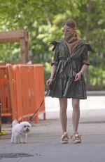 OLIVIA PALERMO Out with Her Dog Mr. Butler in New York 05/19/2020