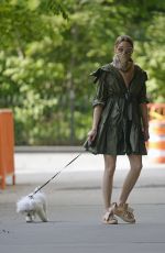 OLIVIA PALERMO Out with Her Dog Mr. Butler in New York 05/19/2020