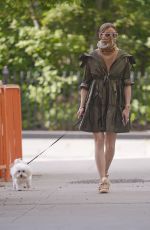 OLIVIA PALERMO Out with Her Dog Mr. Butler in New York 05/19/2020