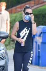 OLIVIA WILDE Out Hiking in Los Angeles 05/09/2020