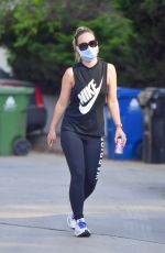 OLIVIA WILDE Out Hiking in Los Angeles 05/09/2020