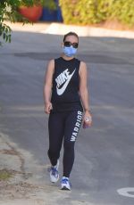 OLIVIA WILDE Out Hiking in Los Angeles 05/09/2020