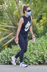 OLIVIA WILDE Out Hiking in Los Angeles 05/09/2020