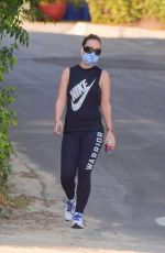OLIVIA WILDE Out Hiking in Los Angeles 05/09/2020