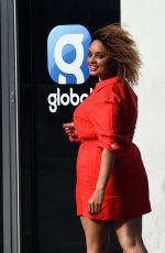 PANDORA CHRISTIE Arrives at Global Radio Studios in London 05/23/2020
