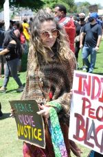 PARIS JACKSON at Black Lives Matter Rally in Los Angeles 05/30/2020